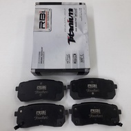 (RBI R3714) (WORKS TEMP 500°C) TITANIUM METALLIC REAR BRAKE PAD FOR HYUNDAI STAREX MPV 2.7 4PCS SET
