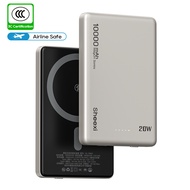 【3C Certification】5000mAh/10000mAh แบตสำรอง Power Bank PD 20W Wireless Magnetic Fast Charging Powerb