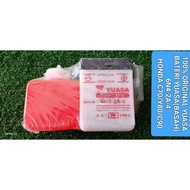 BATERI YUASA(BASAH) 6N4-2A/YB3L-B/YB4L-B/YB5L-B LC135 V1,Y125ZR,RXZ,EX5 STARTER,KRISS STARTER DAN LA