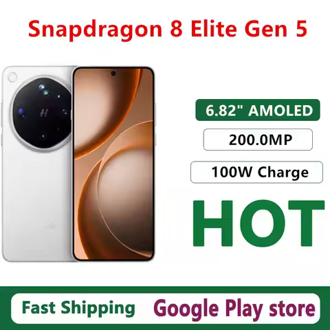 In Stock Oppo Find X9 Ultra Smart Phone 6.82" AMOLED 200.0MP Camera 100W Charge 7050mAh Battery Snap