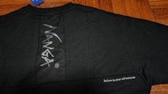 NANGA x Jeans factory 黑色短袖Tee