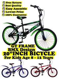 READY STOCK TO SHIP CANDY KIDS 20" INCHES INCI BICYCLE BMX BASIKAL BUDAK UMUR 7 - 12 YEARS TAHUN 80%