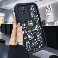 Case For VIVO Y02 Y02A Y02T Y02s Little Monster Phone Soft Silicone Mobile Shockproof
