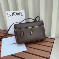 ขายร้อน LP27 กระเป๋ากล่องหนังวัว 2024 รุ่นใหม่ loro  Extra Bag  กระเป๋าถือสะพายไหล่สะพายข้าง