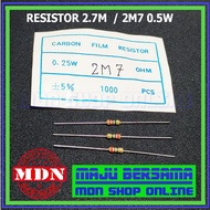 Resistor 2.7M - 2M7 0.25W