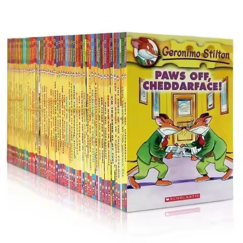Geronimo Stilton Mouse Reporter 1-80 English Original Chapters, Bridge Books, Complete Set Of 80 Boo