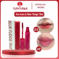 Romand Blur Fudge Tint blur tint effect, fills lip lines and conceals dark lips romand lip tint