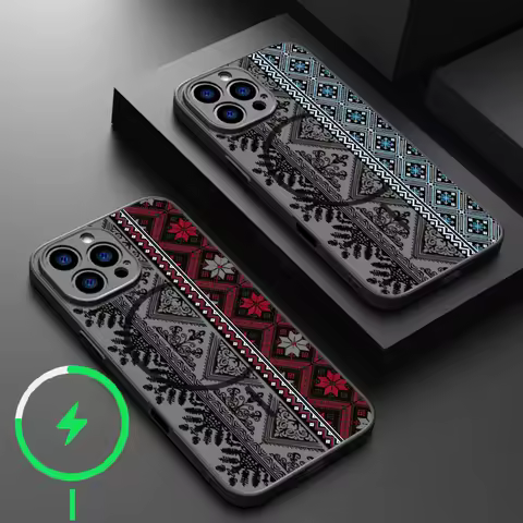 Vintage European Style Case For iPhone 16 Pro Max Coque iPhone 16e 15 14 13 Pro Max 17 Air Magnetic 