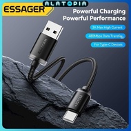 ESSAGER Universal USB Type C Data Cable PD Fast Charging Braided 60W - ES-X60