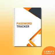Password Notebook Tracker | Personalized