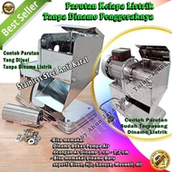 MESIN Electric Coconut Grater Frame and Coconut Grater Roll Teeth Without Dynamo Driving Machine Coc