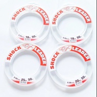 Senar shock leader relix nuantara 50 m 15lb 18lb 20lb 25lb shock relic - 15lb fishing line fishing l