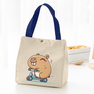 Small Canvas Tote Bag for Square Lunch Box XinhStore Canvas Bag