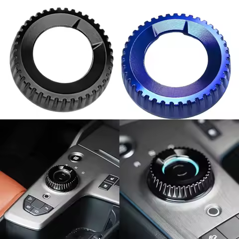 Aluminum Alloy Gear Shift Knob Cover For Kia EV6 22-2026 FOR Kia Niro EV 2023–2026 FOR Kia FOR Selto