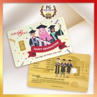 Public Gold Bullion Bar 0.5g (Au 999.9) - Happy Graduation