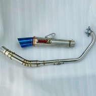 Exhaust Daeng sai4 1set for Raider 150 fi carb Y15ZR R15 v2 v3 Sonic 150 Lc 135 Exciter 150 Rs150 Fz