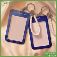 MELENE Credit Card Holders, Plastic Business Card Holder, Cute Bus Card Cover Child
