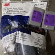 100pcs 3M 7502 Half Facepiece with 7093 Cartridge Filter