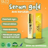 GOLD SERUMSR12 BRIGHTENS SKIN GLOWING MAKES THE FACE SHINE SHINE SHINE MOISTURIZES SKIN BPOM HERBAL 
