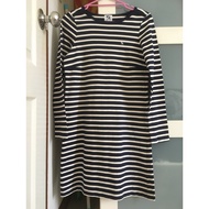 Authentic Arnold Palmer Striped Long-Sleeved Dress