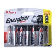 Pin AA / AAA Energizer Alkaline Vỉ 12 Viên Hàng Chính Hãng DKSH Việt Nam