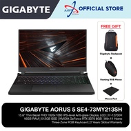 Gigabyte Aorus 5-SE4 - Gaming Laptop (I7-12700H/16GD4 512SSD/RTX3070 8GD6/WIN11H) 73MY213SH