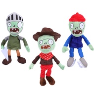 3 PCS PVZ Plant and Zombies Plush Toy Stuffed Soft Doll, 2024 Upgraded Skating Zombies Soldiers Zomb