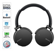 Sony Bluetooth Wireless Headset Headphone Headphones BT Bass Treble Sony 650 Bluetooth
