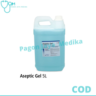 Hand sanitizer aseptic gel refil 5 liter Onemed