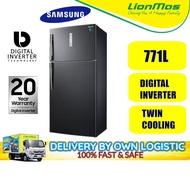 SAMSUNG 711L DIGITAL INVERTER REFRIGERATOR  RT62K7005BS FRIDGE PETI SEJUK TWIN COOLING FRIDGE