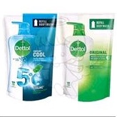 Dettol shower refill pouch body wash 850g