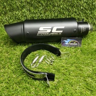 SC PROJECT MUFFLER TABUNG EXHAUST 51MM UNIVERSAL