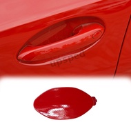 Red Driver Side Door Handle Key Hole Cover Cap For BMW G20 G30 G05 G01 2019-2023