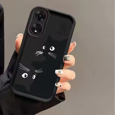 A78 Taichi Cat Sky Eye Ladder Phone Case For OPPO A98 A96 A95 A94 A93 A92 A91 A83 A79 A77 A76 A74 A7