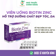 BIOTIN ZINC VSC PILLS - ZINC Biotin pills for hair growth, hair loss reduction - Biotin supplement t