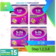 Wyeth S26 Formula Milk Susu Tepung Rumusan (600G)