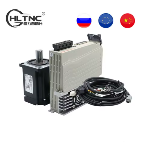 HLTNC 60AST-A1C01330/A1C01930 + T3D AC Servo Motor Driver Kit 220V 400W 600W 3000 RPM 1.3N 1.9N With