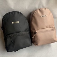 fog fear of god復線ESSENTIALS雙肩背包PU防水書包  現貨黑色