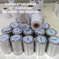 Thermal Receipt Paper EDC Thermal Paper Roll EDC Thermal Printer Mini Bluetooth 58x40 57x40 58