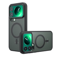 Xiaomi Mi 17 Pro Max / Mi 17 Pro / Mi 17 Magnetic Matte Case - Flexible TPU Edge, Anti-Fingerprint, 