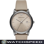 Emporio Armani AR11116 Taupe Leather Men s Watch