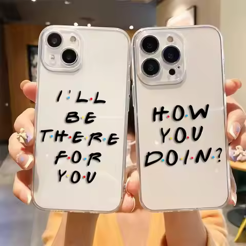 HOT Friends TV SHOW Cover Clear Phone Case For VIVO S1 Z1X V20 SE V21 V21E V23 V23E V25 V27 V27E V29