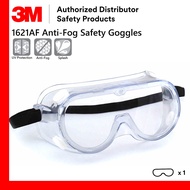 3M 1621AF Safety Goggles Anti Fog/ Safety Eyewear [Clear/ Transparent]