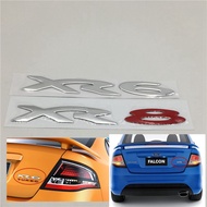 For Ford Falcon XR6 XR 6 XR8 XR 8 Car 3D Letter Rear Badge Emblem Custom Sticker Auto Nameplate Symb