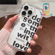 SS872 CUTE AESTHETIC ENGLISH MOTIF SOFTCASE FOR ITEL A04 A05S A50 A50C A60 A60S A70 S23 S23+ S24 P55