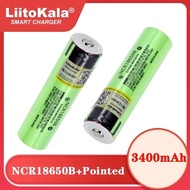 LiitoKala Original New Battery NCR 18650B 3.7v 3400mAh 18650 Lithium Rechargeable Battery (1 pcs)