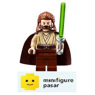 sw0410 Lego Star Wars Episode 1 9499 - Qui-Gon Jinn Breathing Apparatus Minifigure with Lightsaber -