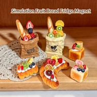 Buy 2 Get Discount Cute Fruit Bread Fridge Magnet Hiasan Peti Sejuk Resin Mini Decor Gift Idea Aesth