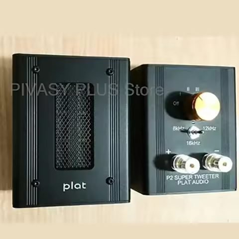 40W Super Tweeter Speaker 40KHz Ultra High Frequency Sound Box 6.5um AL Diaphragm Audio 15 Band Adju