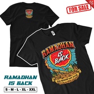 RAMADHAN IS BACK T-SHIRT 30S PREMIUM AI APPAREL